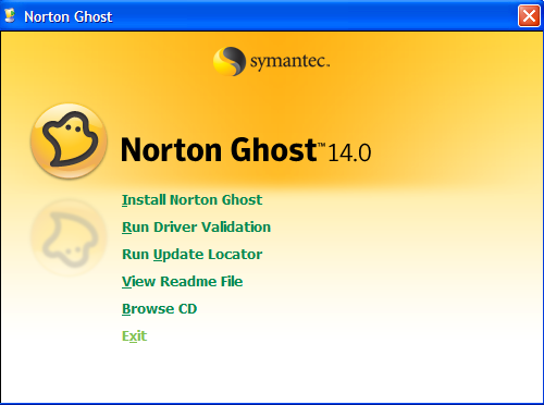 norton ghost 2003